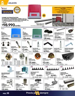 Construmart Ofertas válido desde el 01.06.2026 | Página: 10 | Productos: Control remoto, Riel, Recibidor