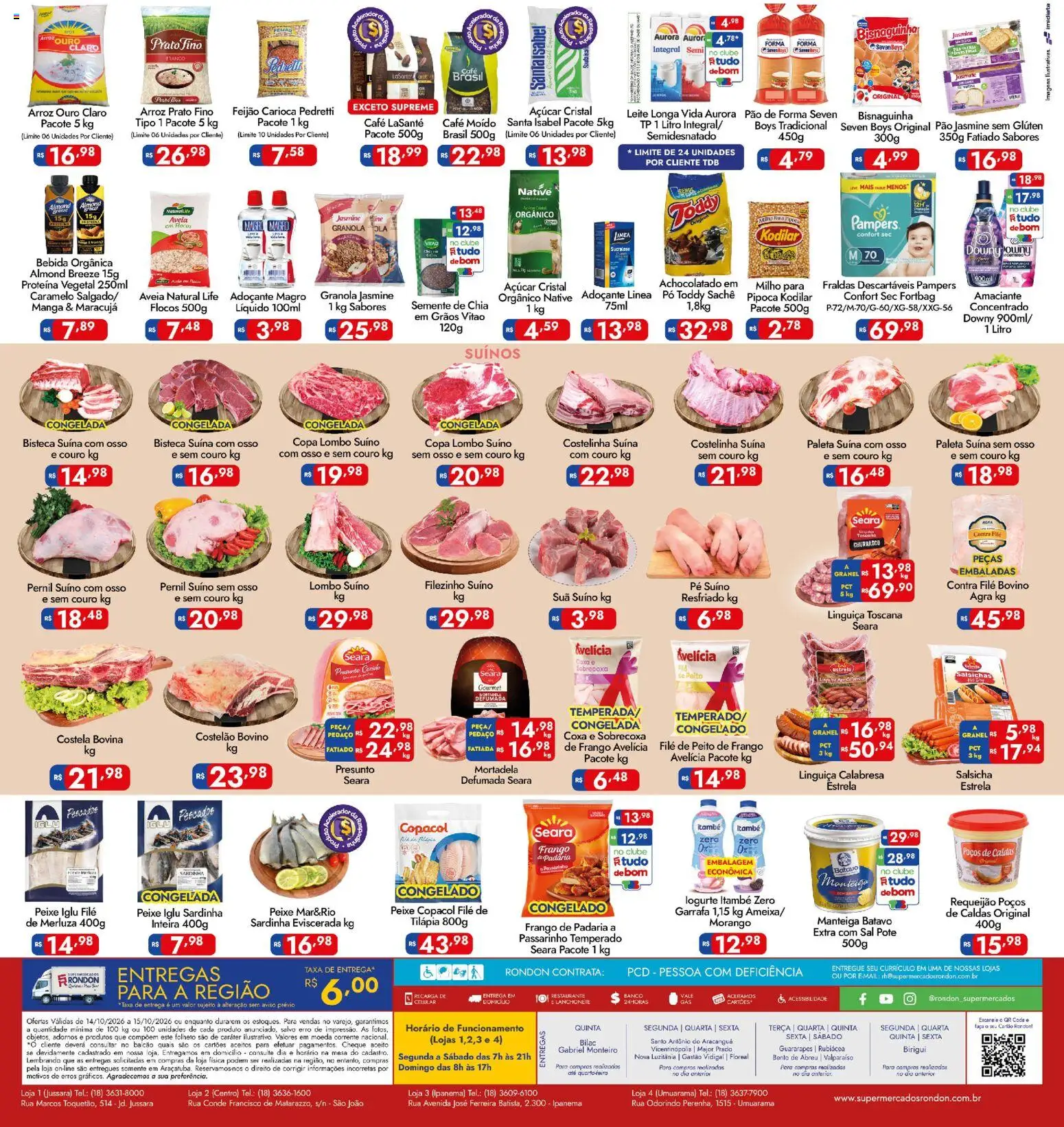 Supermercados Rondon Folheto - válido de 14/10/2026 | Página: 2