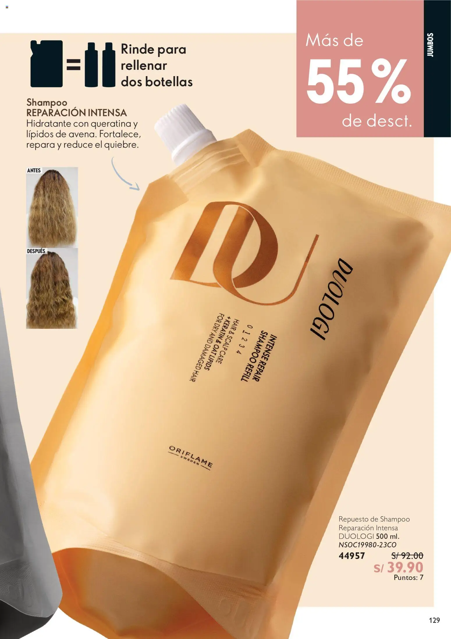 Catálogo Oriflame válido desde 20/06/2026 | Página: 129