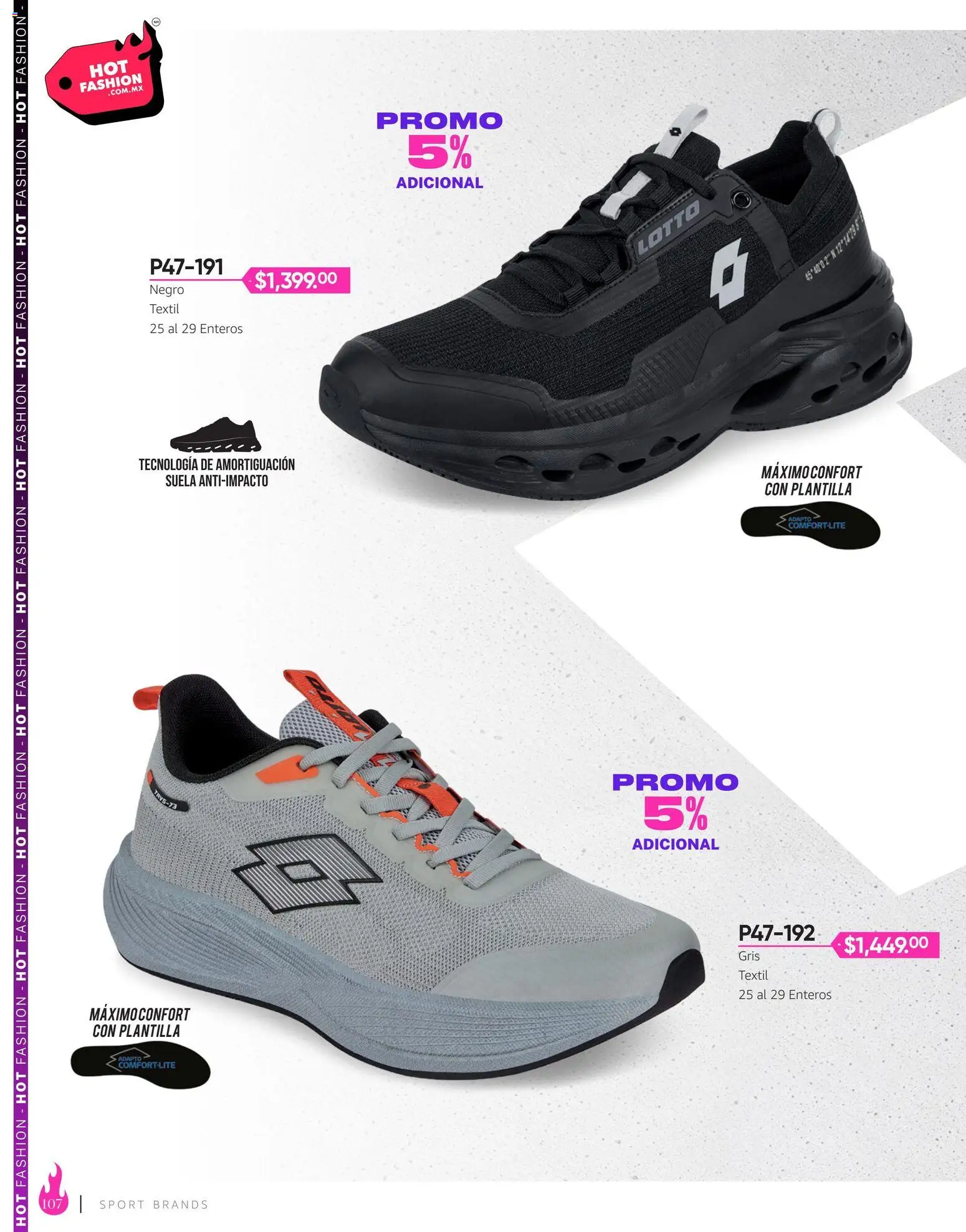 Nuevas ofertas de Cklass válidas en toda la República Mexicana desde el 03/08/2026. ¡Encuentra las mejores ofertas en Cklass catálogo Hot Fashion Calzado! | Página: 108