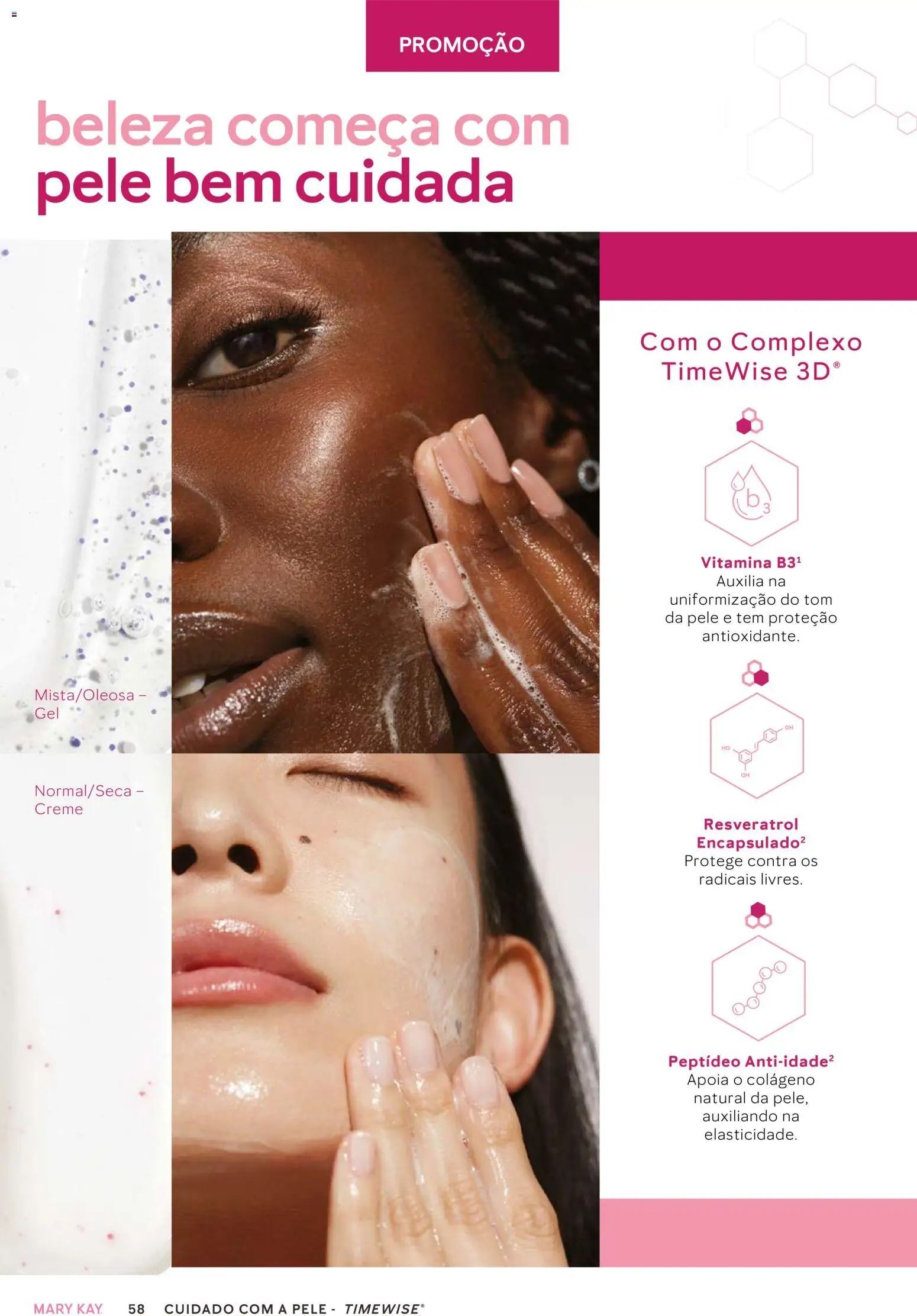 Mary Kay Folheto - válido de 01.01.2026 | Página: 58 | Produtos: Colágeno, Creme