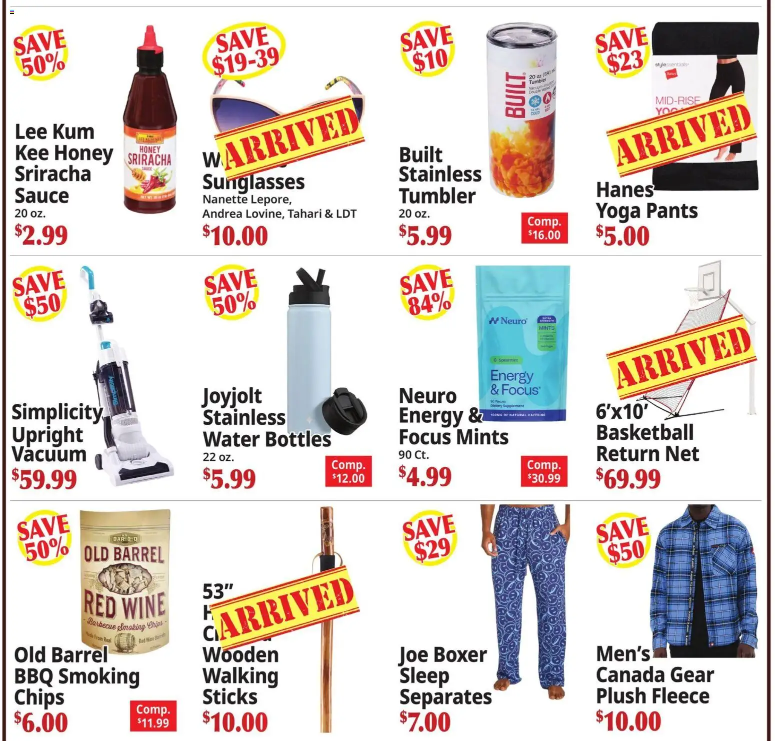 Ocean State Job Lot Ad - valid from 21.05.2026 | Page: 3 | Products: Vacuum, Wine, Chips, Water