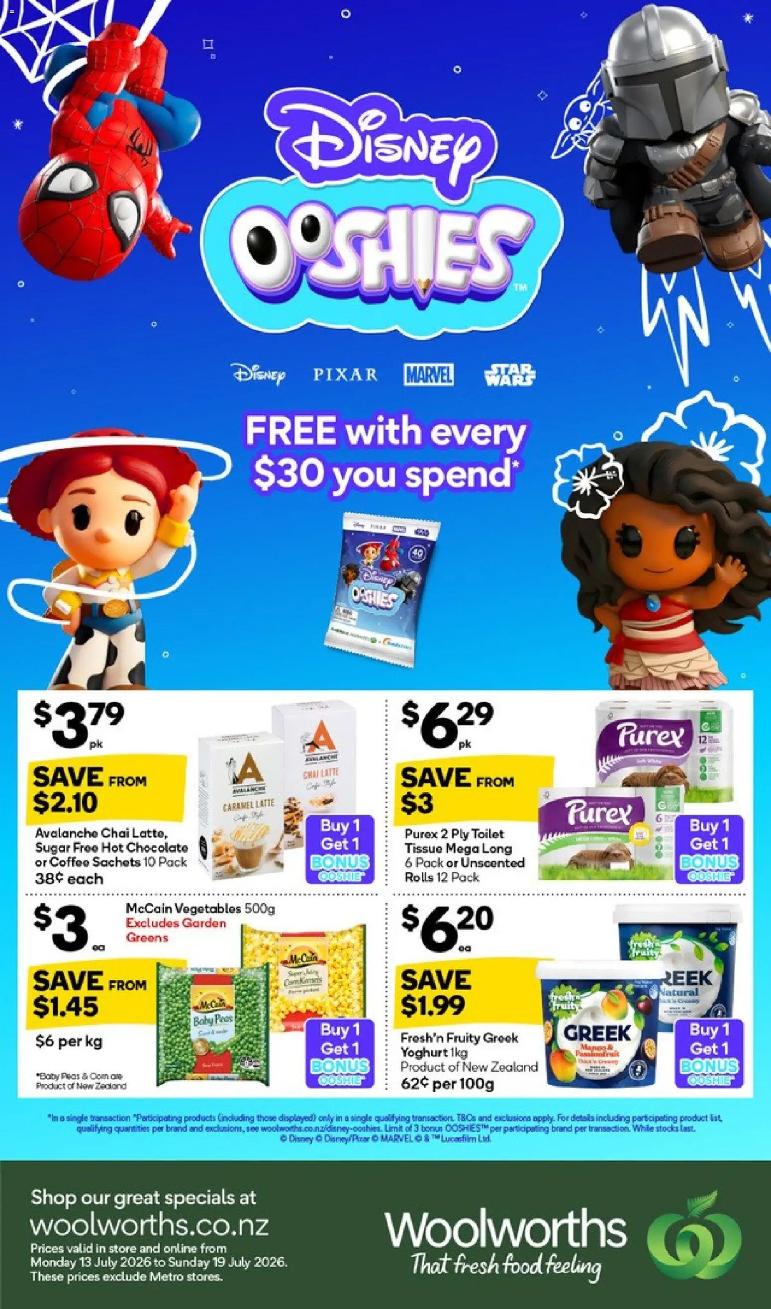 Woolworths catalogue from 13 Jul 2026 | Page: 1