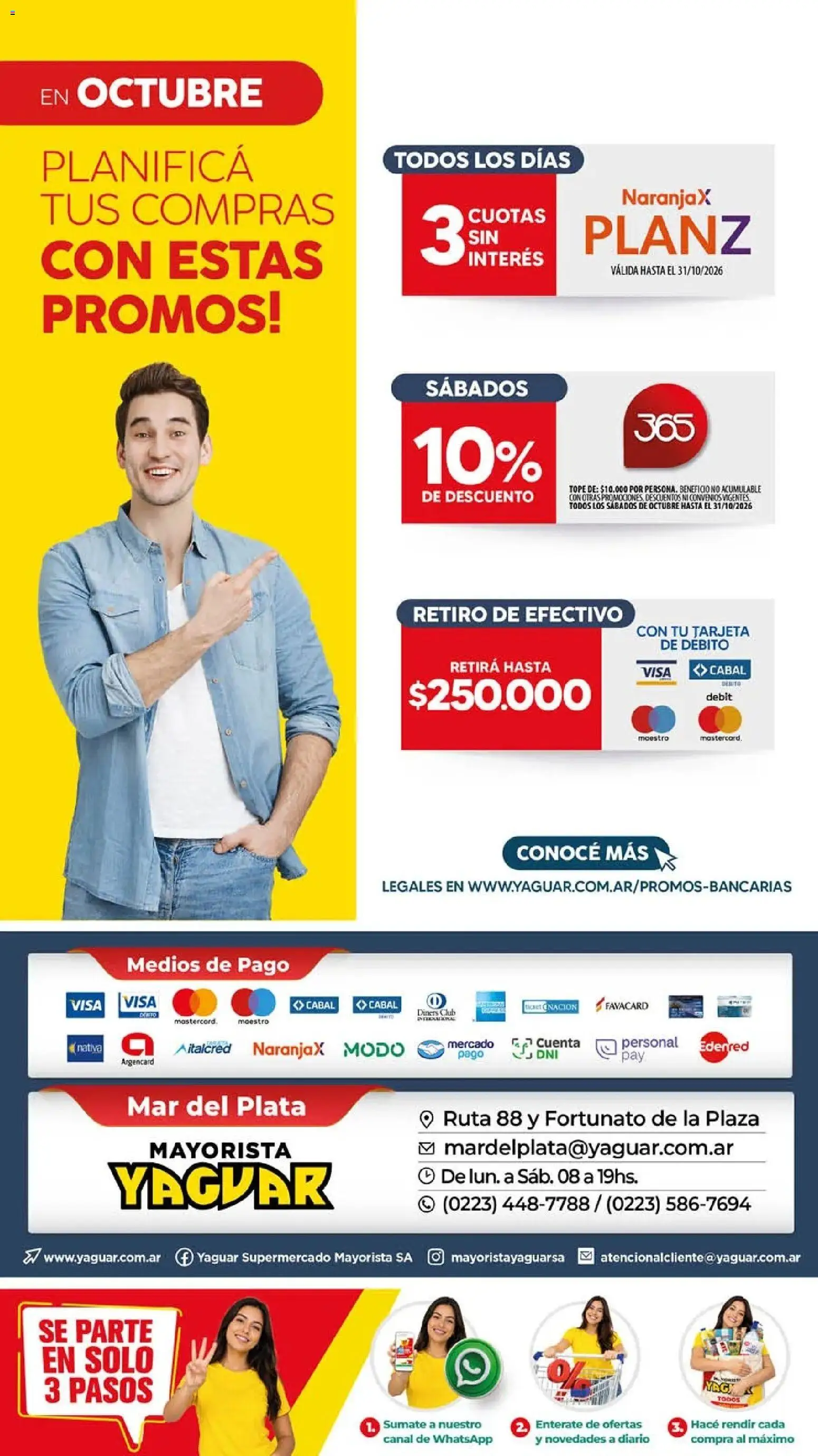 Yaguar - Oferta Semanal Mar del Plata │ válido desde el 12/10/2026 | Página: 27