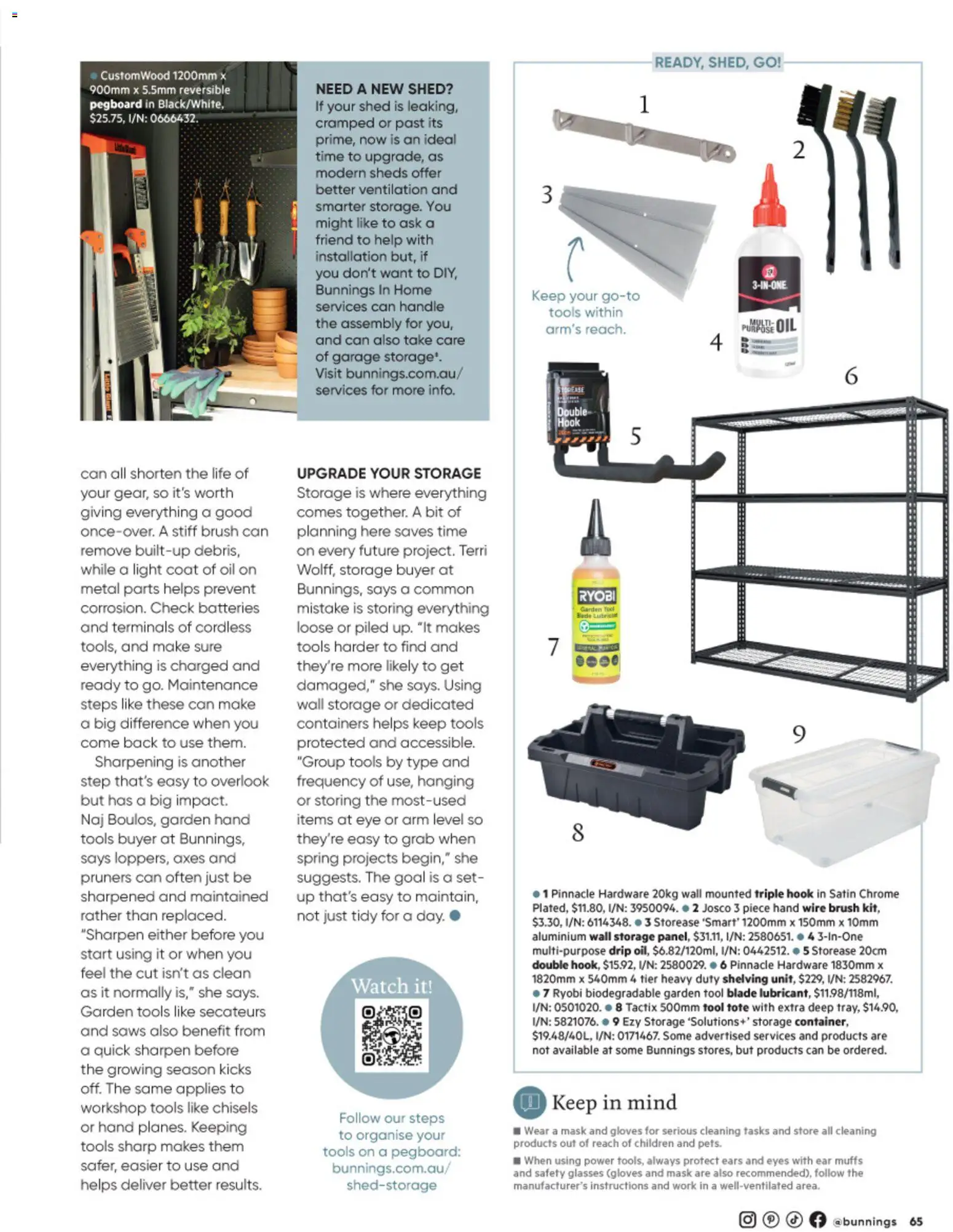 Bunnings Warehouse catalogue - valid from 01/08/2026 | Page: 73 | Products: Mask, Coat, Batteries, Multipurpose
