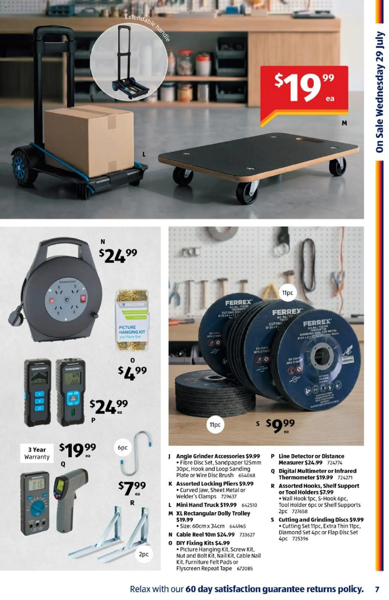 Aldi catalogue - valid from 22/07/2026 | Page: 7 | Products: Diamond, Brush, Picture, Cable