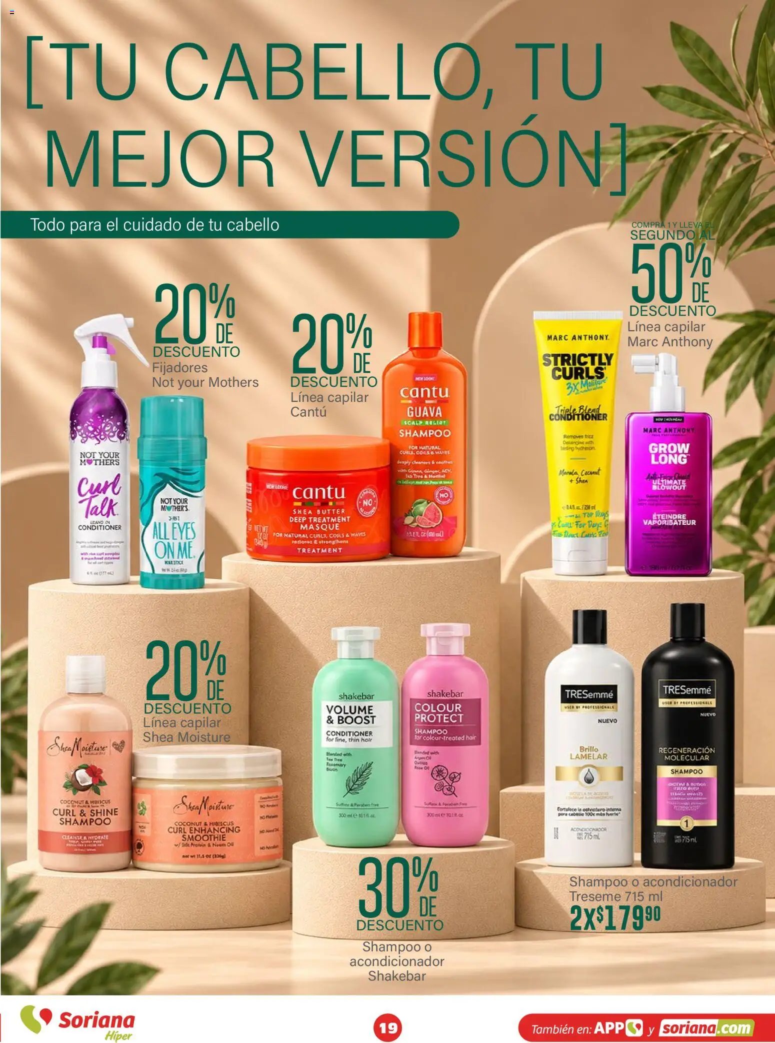 Nuevas ofertas de Soriana válidas en toda la República Mexicana desde el 15/10/2026. ¡Encuentra las mejores ofertas en Soriana folleto Modo #Glowing! | Página: 19