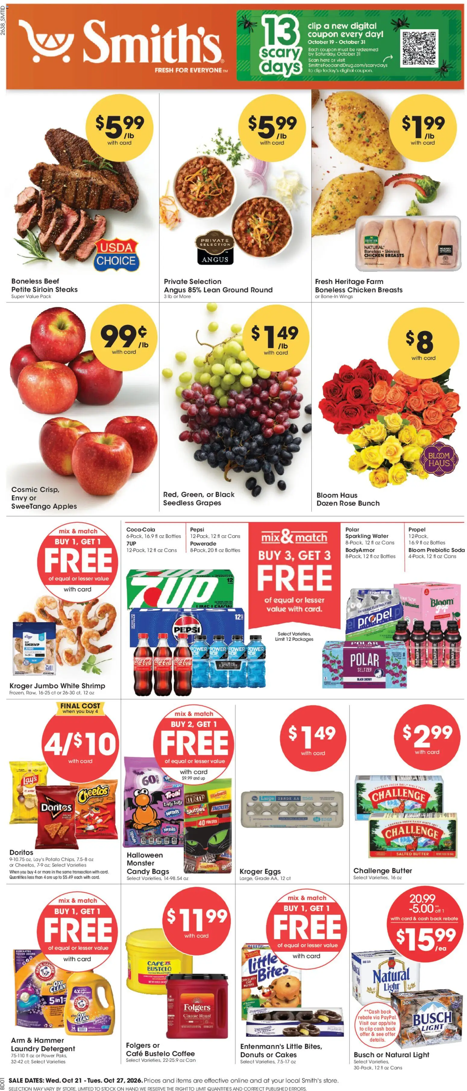Smith's Weekly Ad - valid from 10/21/2026 | Page: 1