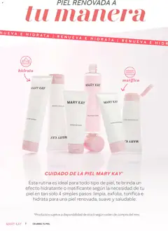 Vista previa Mary Kay - Celebrá Tu Piel válido desde el 01/08/2026 | Página: 8 | Productos: Té