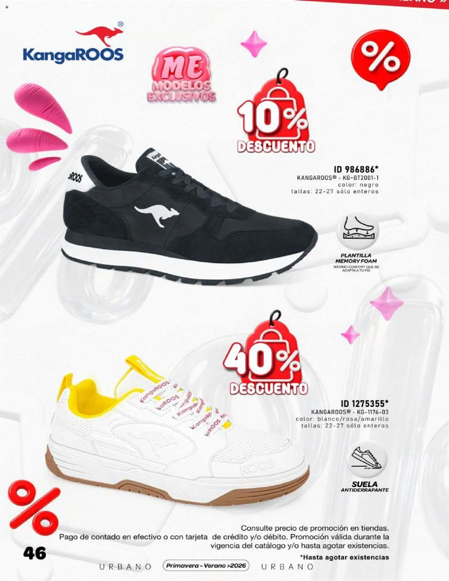 Nuevas ofertas de Price Shoes válidas en toda la República Mexicana desde el 03/07/2026. ¡Encuentra las mejores ofertas en Price Shoes catálogo Oportunidades Urbano! | Página: 46