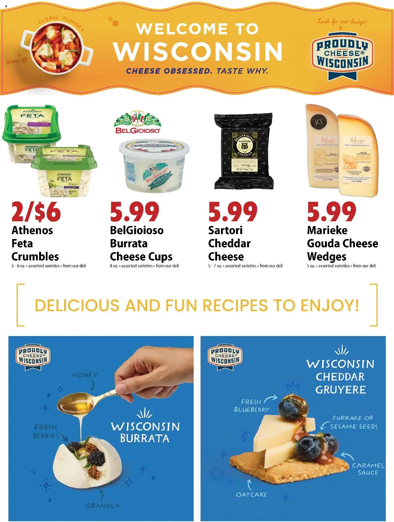 Festival Foods Weekly Ad - valid from 27.05.2026 | Page: 5 | Products: Berries, Cheese, Sauce