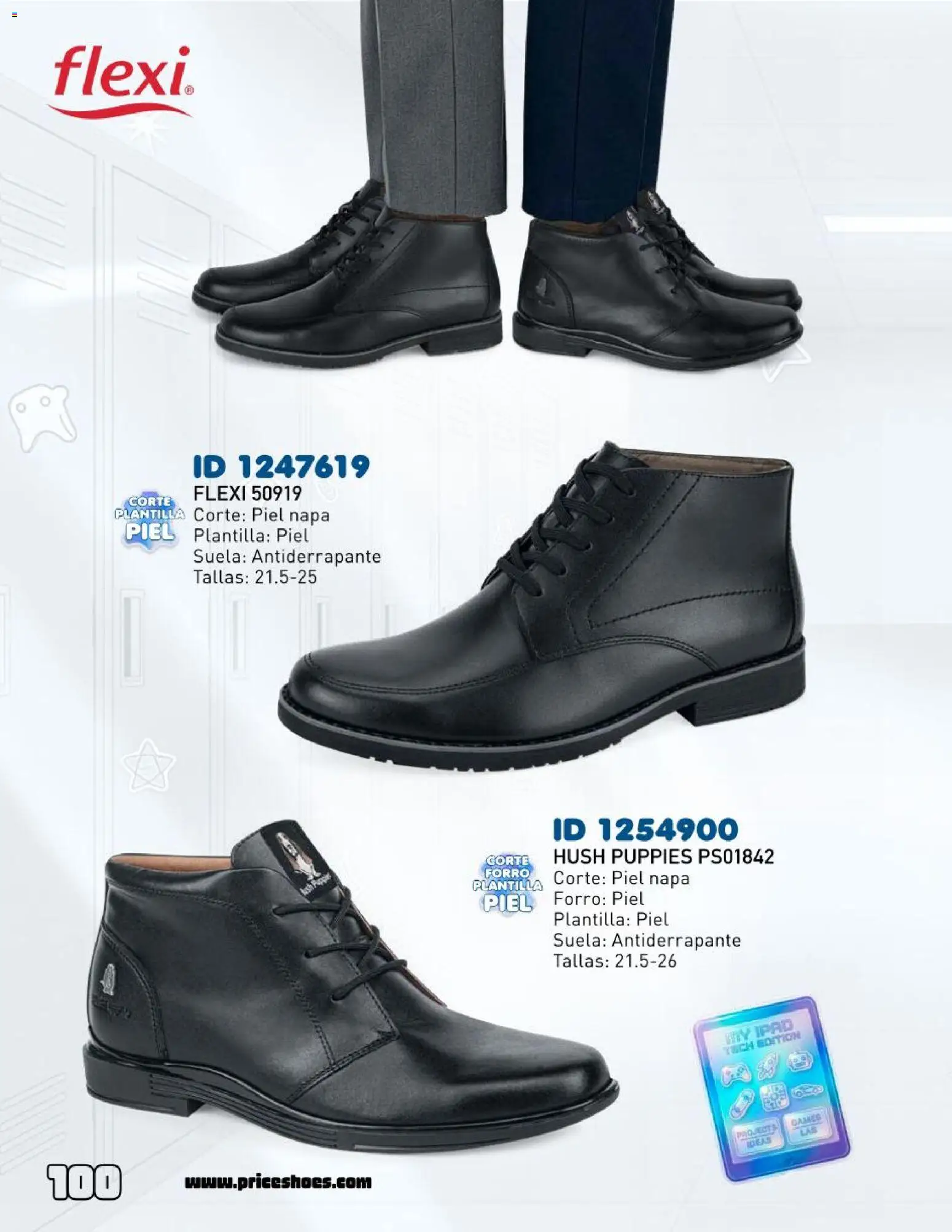 Nuevas ofertas de Price Shoes válidas en toda la República Mexicana desde el 12.06.2026. ¡Encuentra las mejores ofertas en Price Shoes catálogo Escolar! | Página: 100