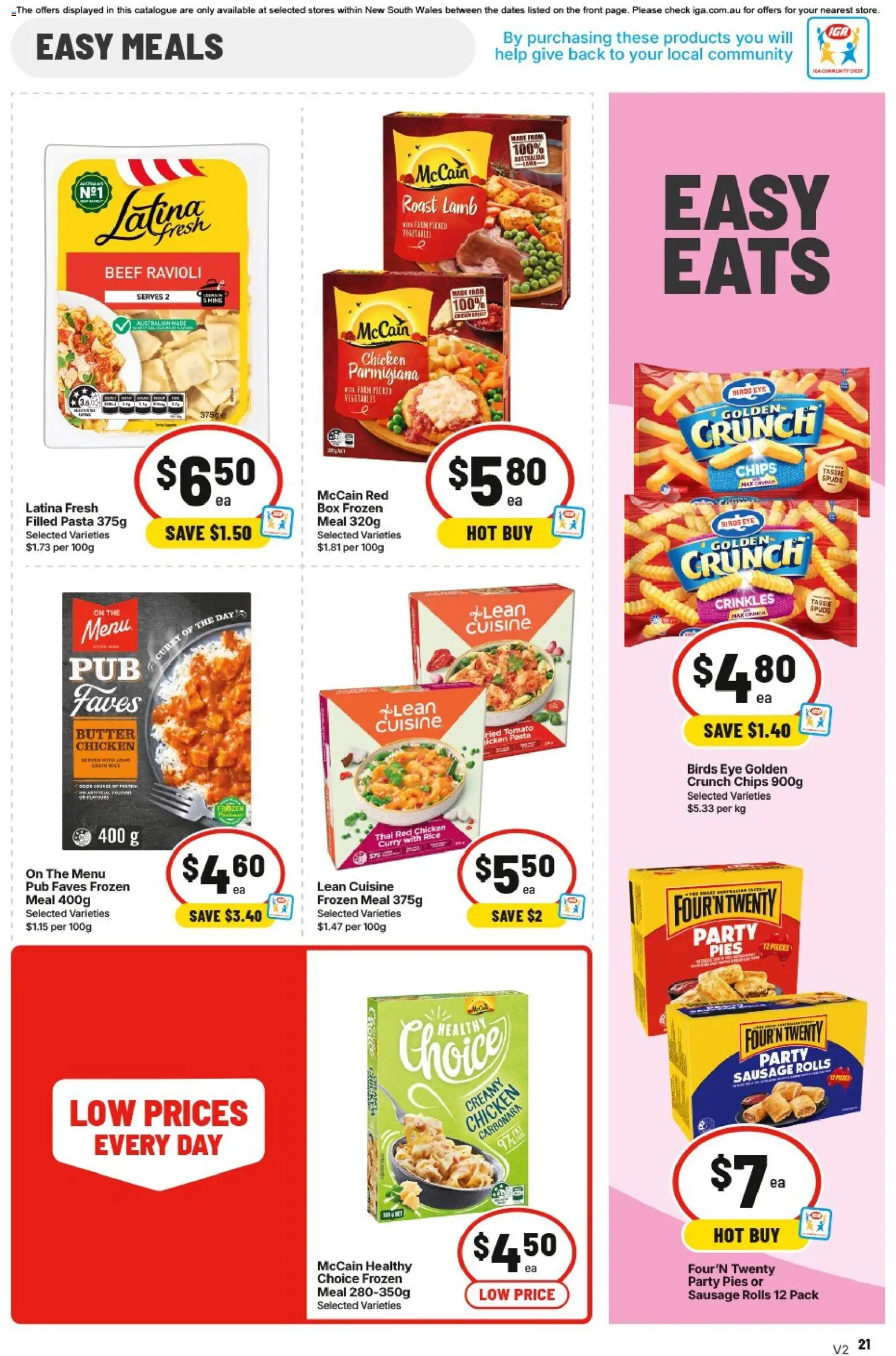 IGA catalogue - valid from 05/08/2026 | Page: 18 | Products: Box, Curry, Chicken, Beef