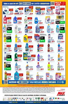 Max Atacadista - Ofertas da semana - Pré-Visualização do folheto da loja Max Atacadista, válido de 20/08/2026 | Página: 8 | Produtos: Pedra sanitária, Omo Clinical, Piso, Porcelanato