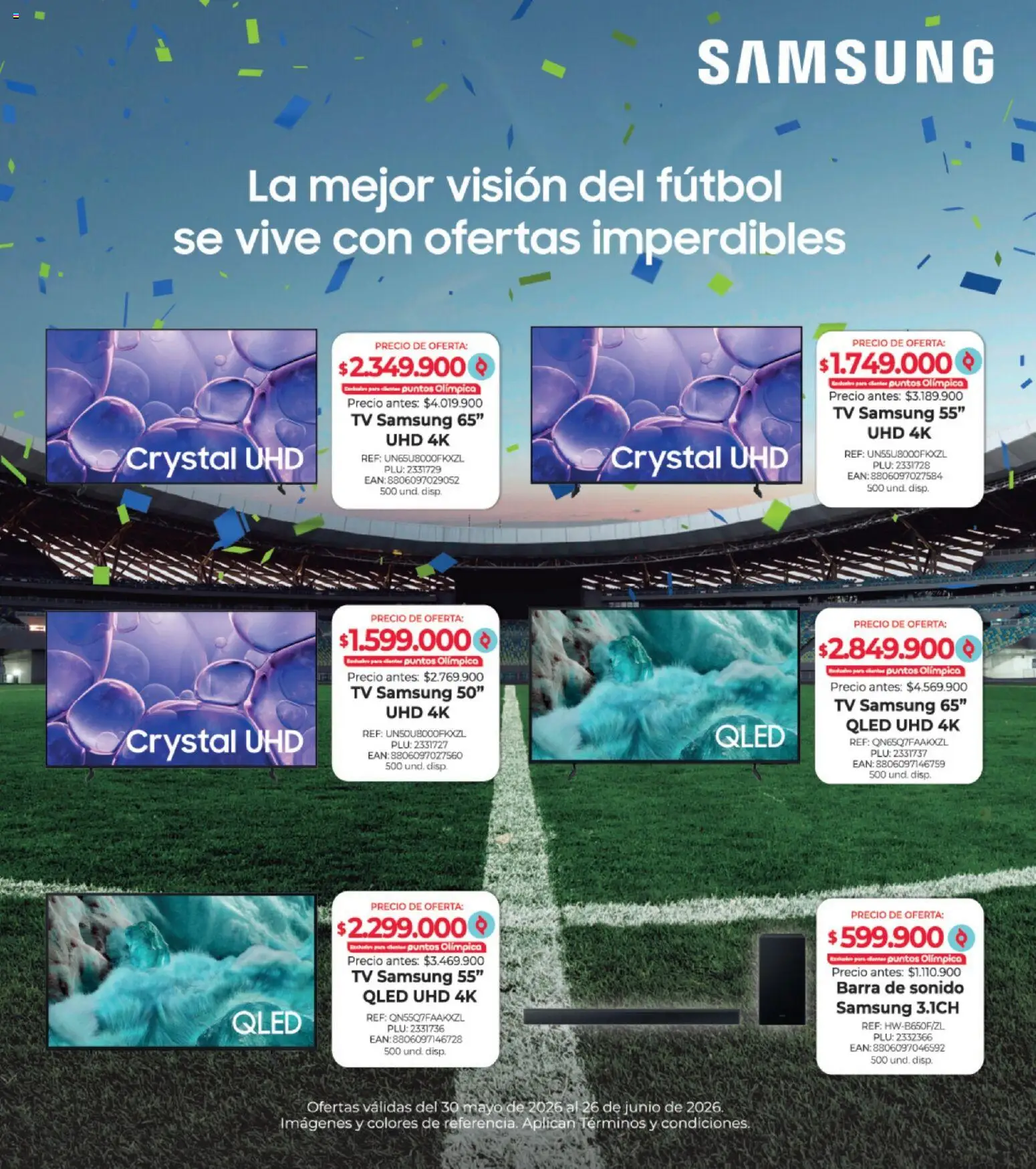 Olímpica revista - valida desde el 30.05.2026 | Página: 4 | Productos: Pan