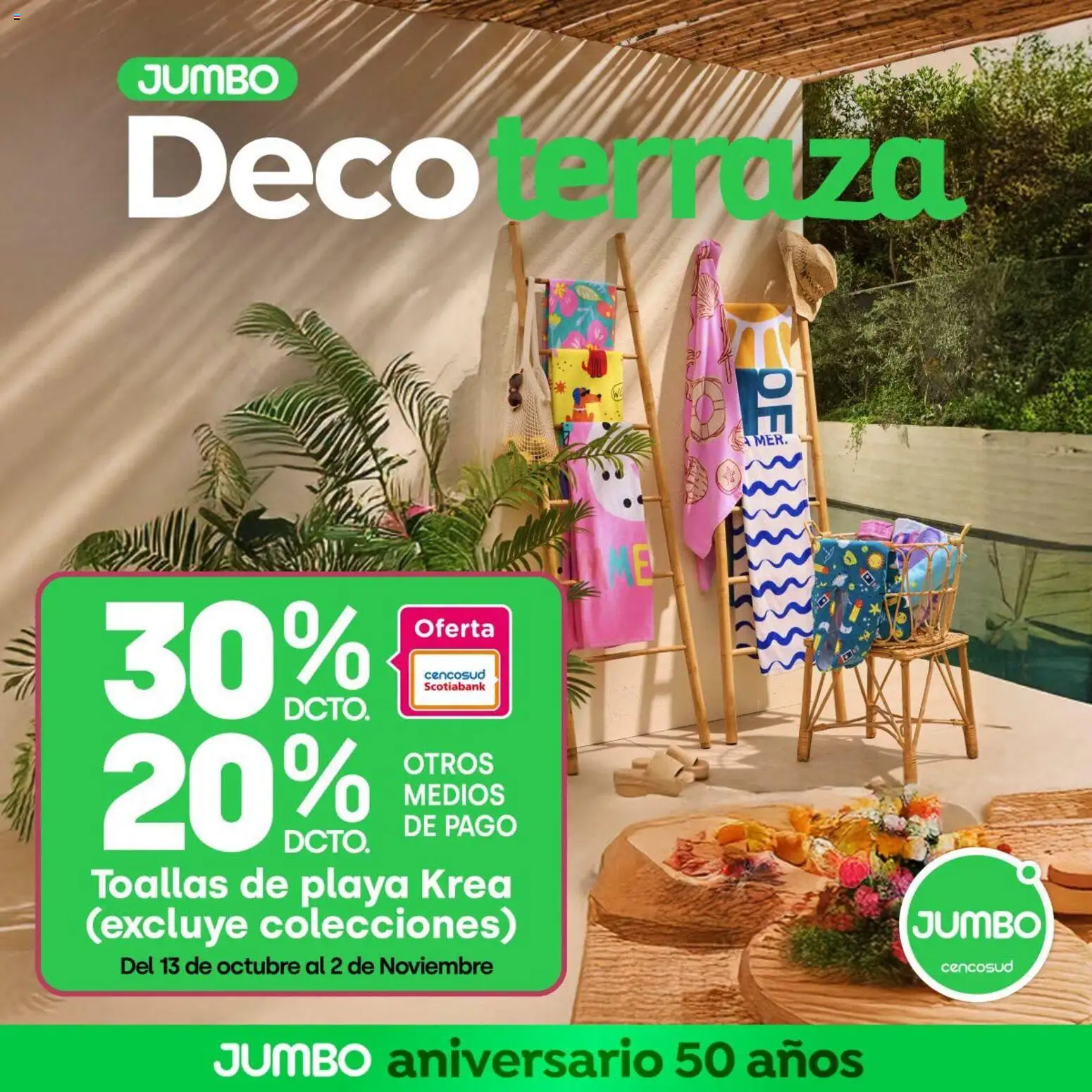 Jumbo Ofertas deco terraza │ válido desde el 13.10.2026 | Página: 1