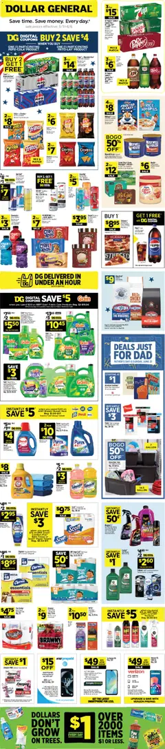 Preview of Dollar General weekly ads valid from 31.05.2026