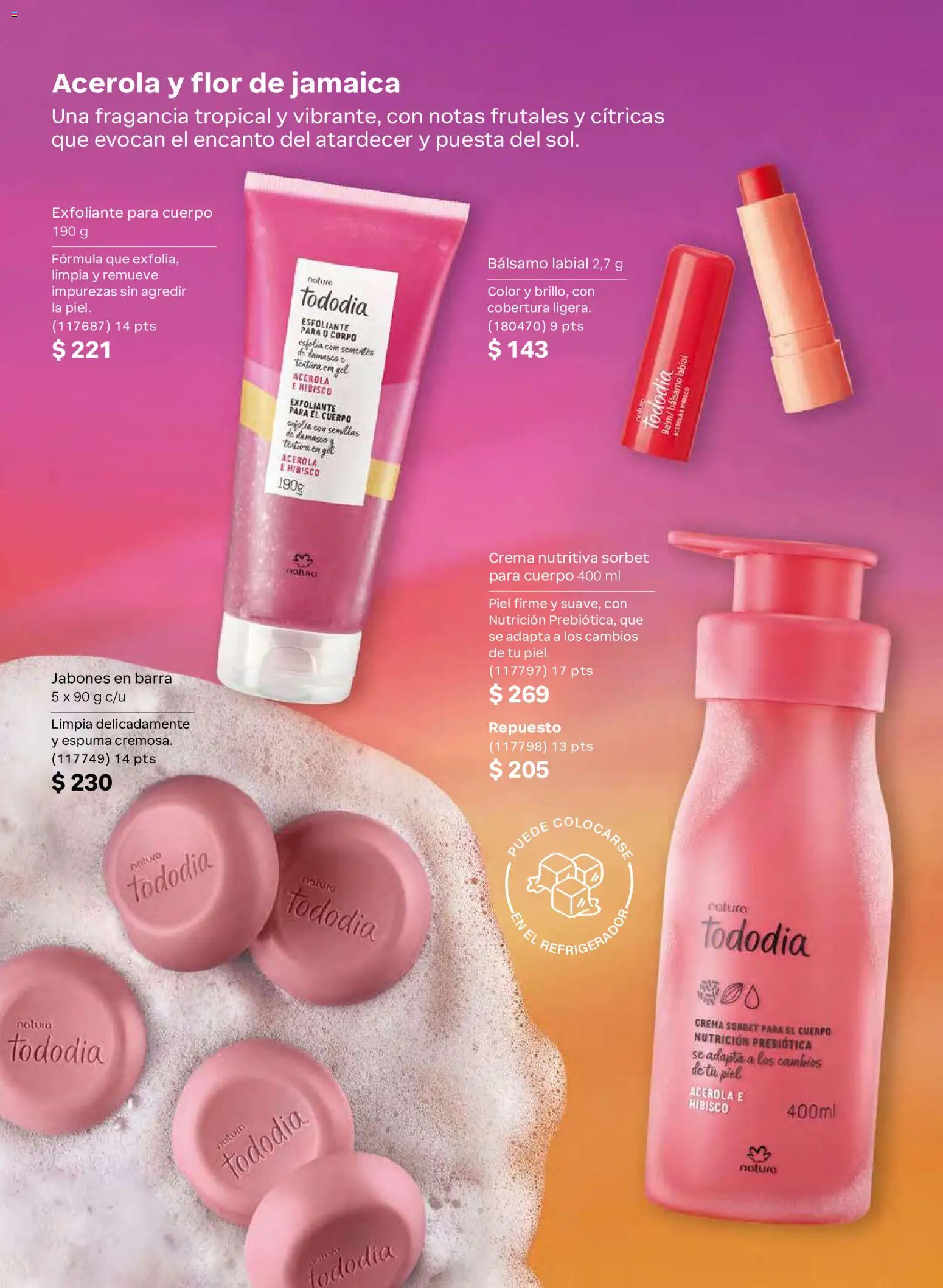 Nuevas ofertas de Natura válidas en toda la República Mexicana desde el 02/10/2026. ¡Encuentra las mejores ofertas en Natura campaña  15 2026! | Página: 99 | Productos: Crema, Exfoliante, Espuma, Bálsamo labial
