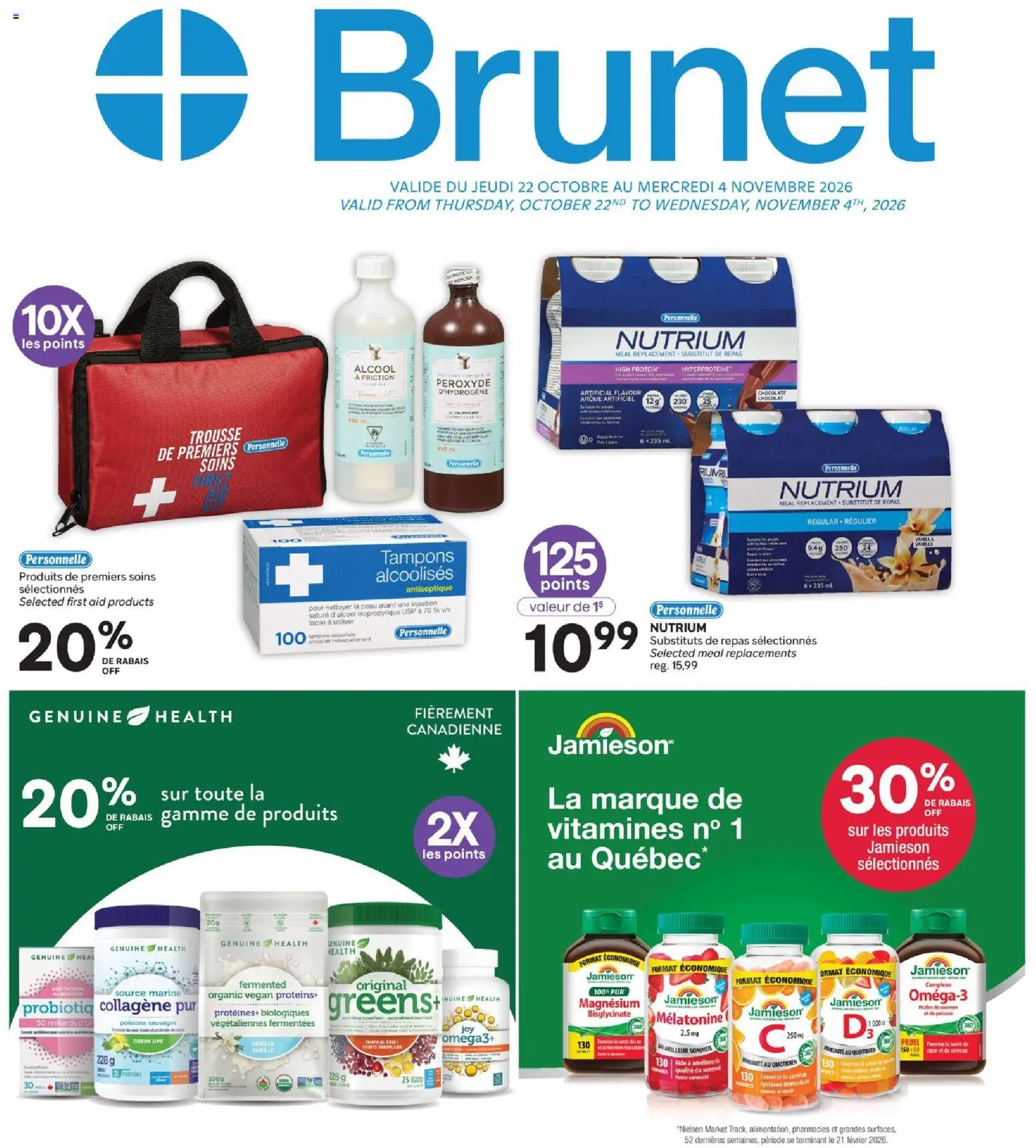 Brunet flyer valid from Oct 22, 2026 | Page: 1