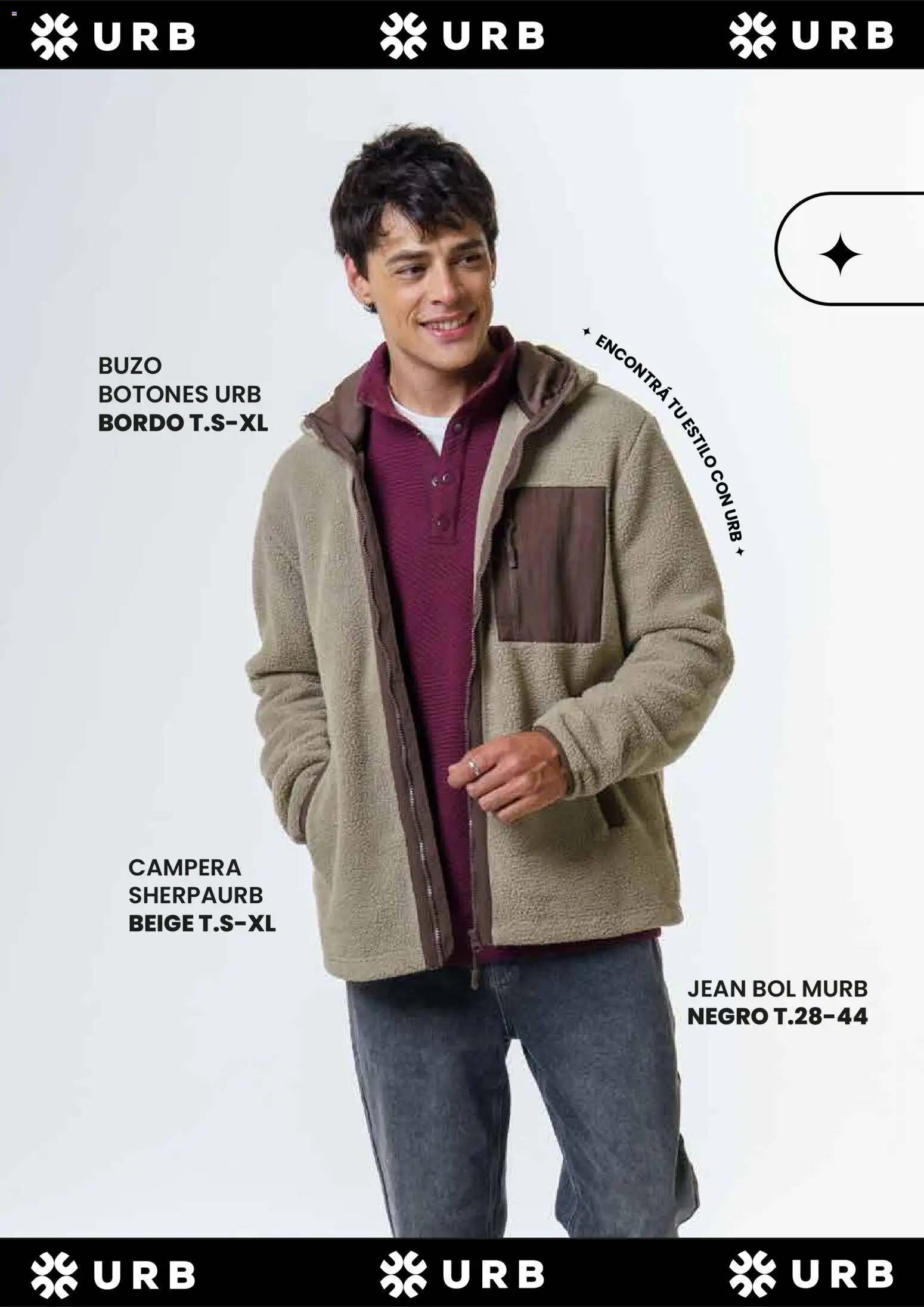Jumbo - Catálogo URB | Otoño & Invierno │ válido desde el 17/04/2026 | Página: 9 | Productos: Buzo, Jean, Campera