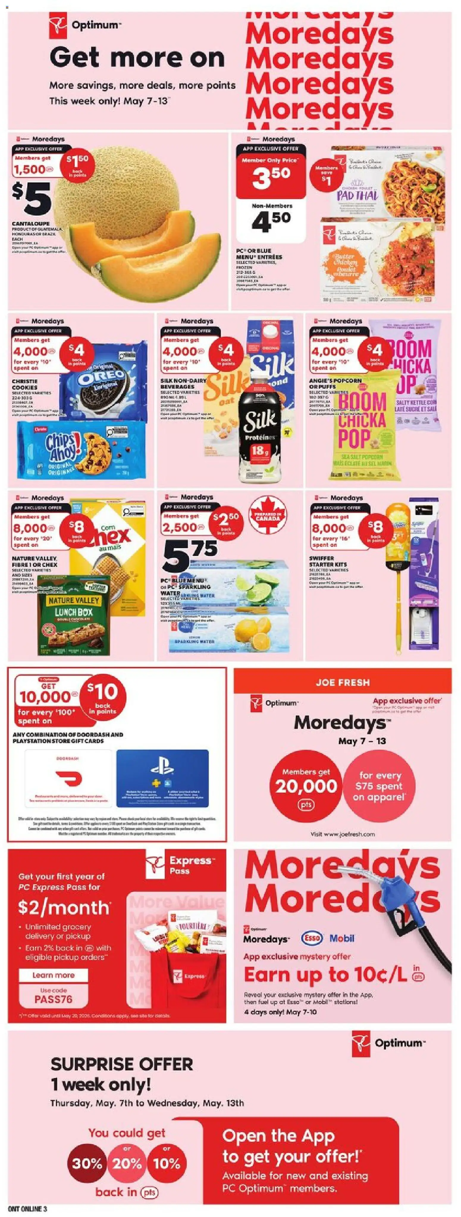 Zehrs flyer valid from May 7, 2026 | Page: 9 | Products: Popcorn, Salt, Lunch box, Chicken