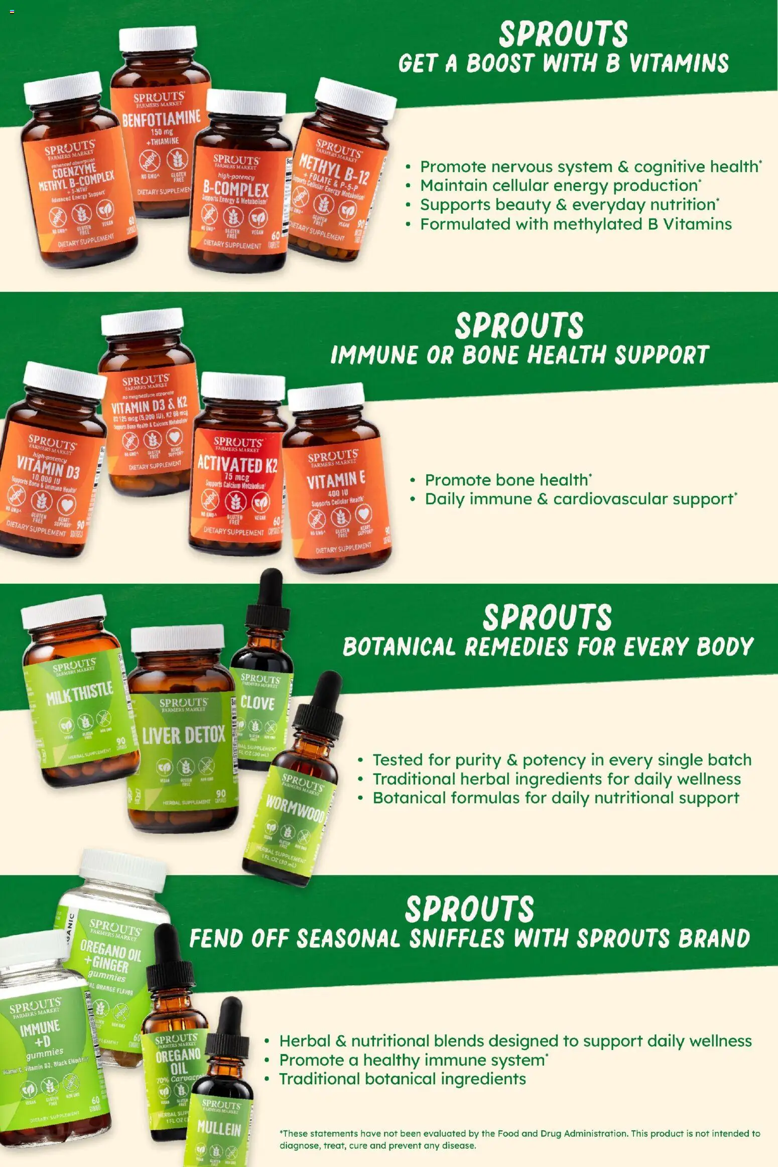 Sprouts Monthly Ad - valid from 08/26/2026 | Page: 37 | Products: Vitamin, Ginger, Liver, Oil