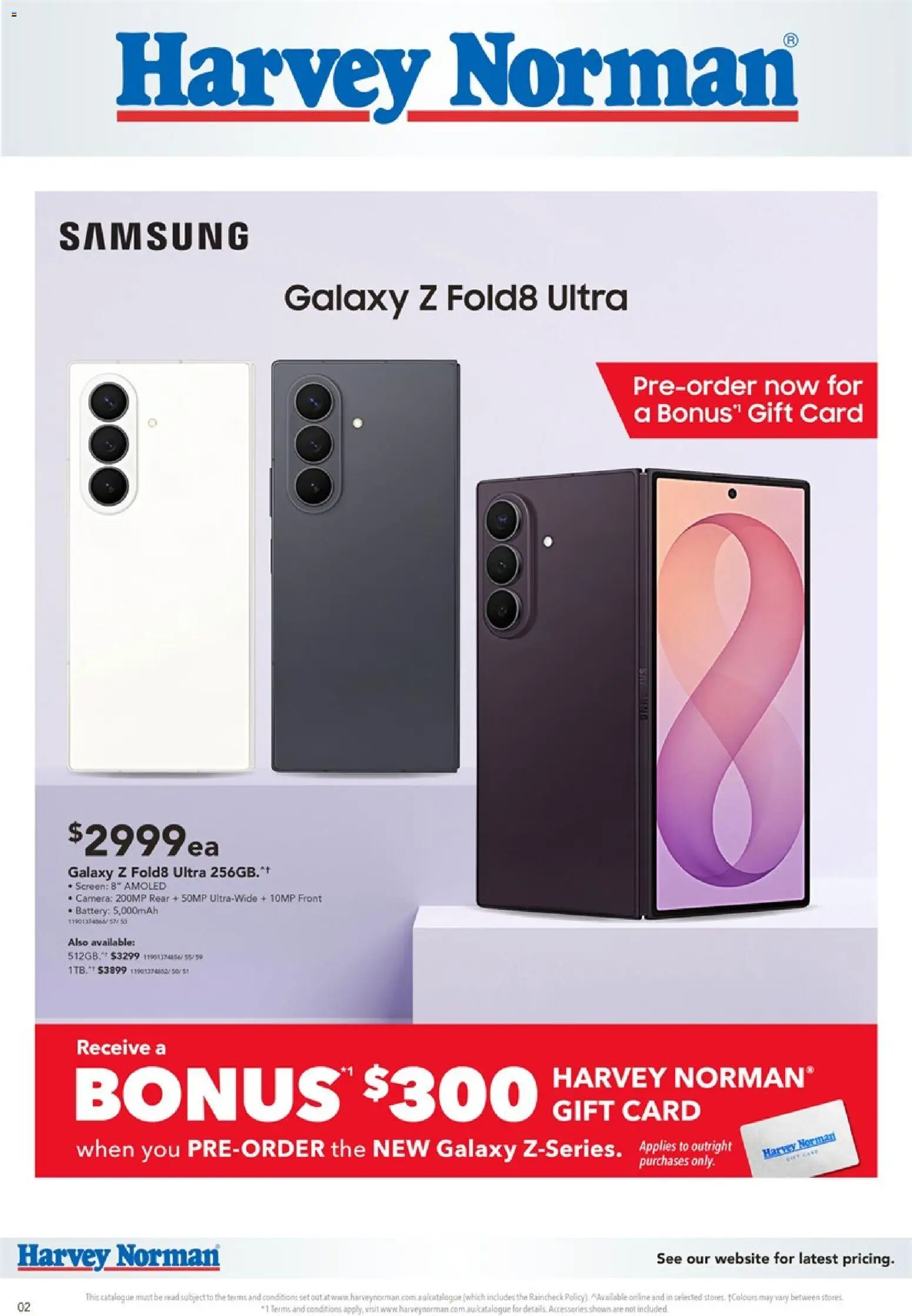 Harvey Norman catalogue - valid from 28/07/2026 | Page: 2 | Products: Battery, Accessories, Camera, Screen