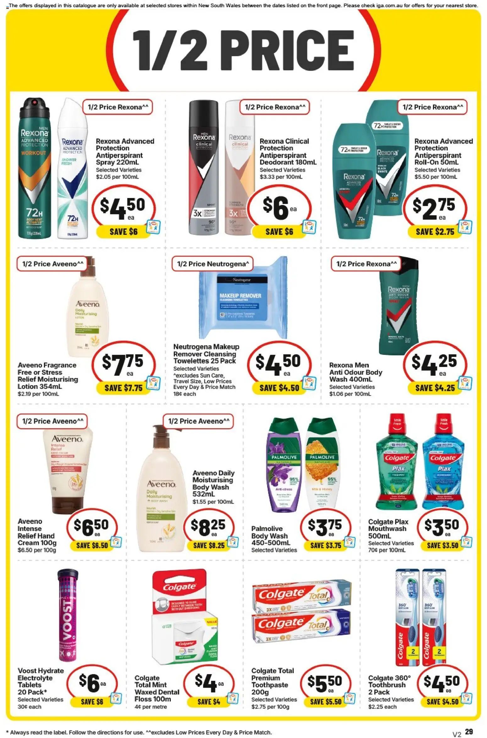 IGA catalogue - valid from 06.05.2026 | Page: 26 | Products: Deodorant, Antiperspirant, Mouthwash, Body lotion