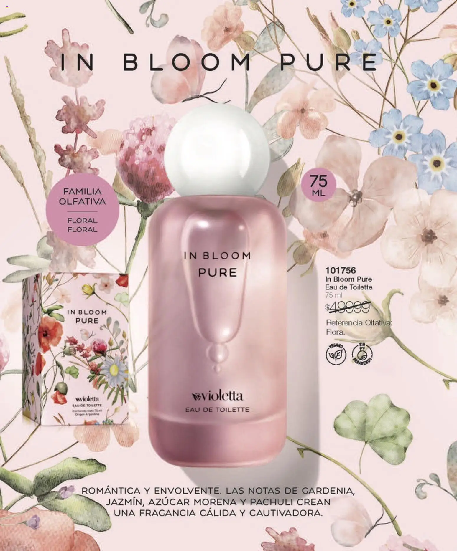 Violetta catálogo │ válido desde el 18/09/2026 | Página: 3 | Productos: Azucar, Fragancia, Eau de toilette, Puré