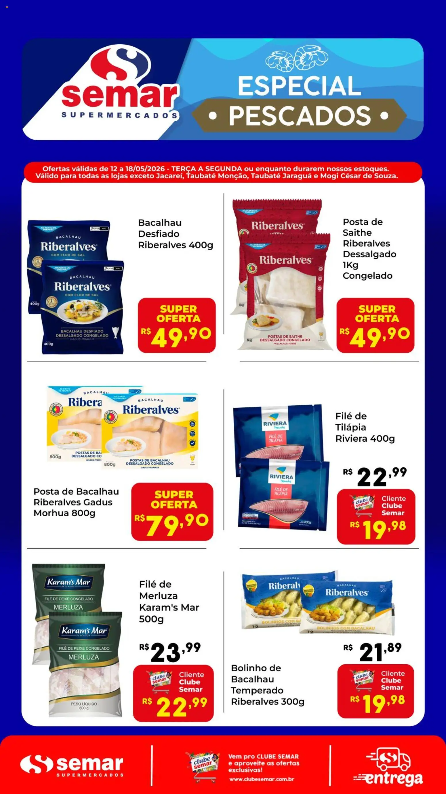 Semar Supermercado Folheto - válido de 12.05.2026 | Página: 1