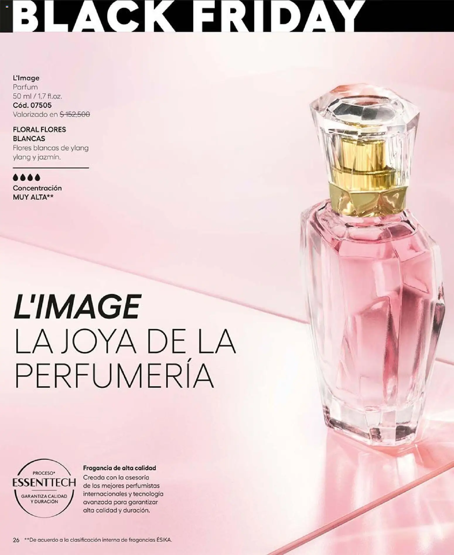 Ésika revista - valida desde el 30/10/2026 | Página: 26 | Productos: Flores, Fragancia