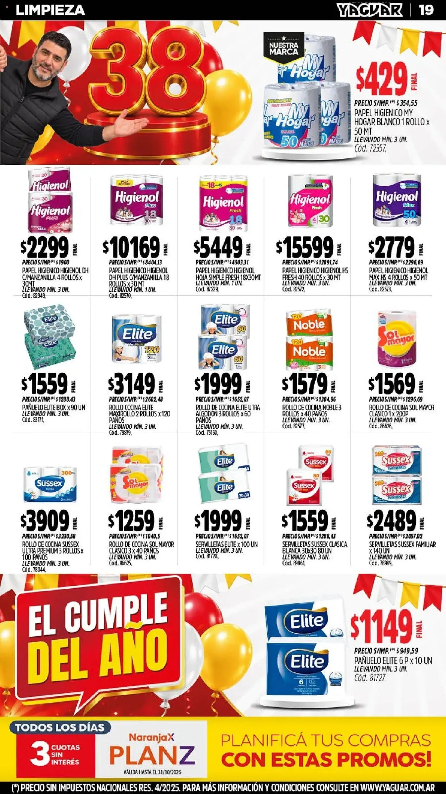 Yaguar - Oferta Semanal Salta │ válido desde el 26/10/2026 | Página: 21