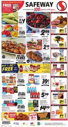 Preview of Safeway weekly ads valid from 08/05/2026