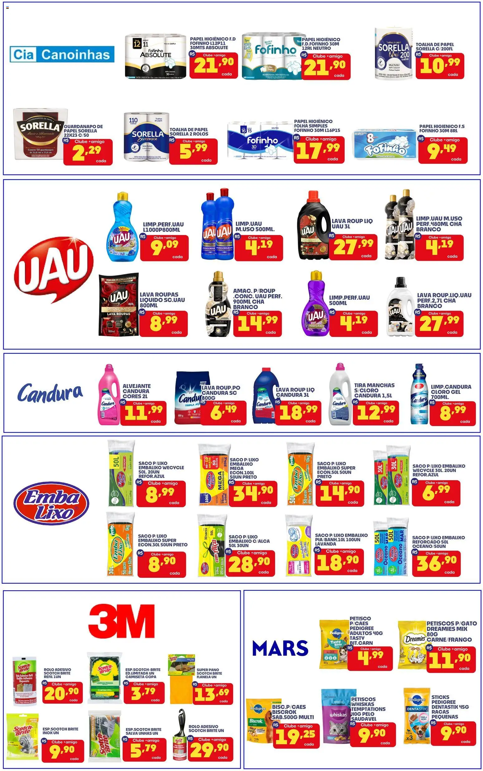 Boa Supermercados Folheto - válido de 22/09/2026 | Página: 4 | Produtos: Petiscos, Roupas, Flanela, Papel higiênico