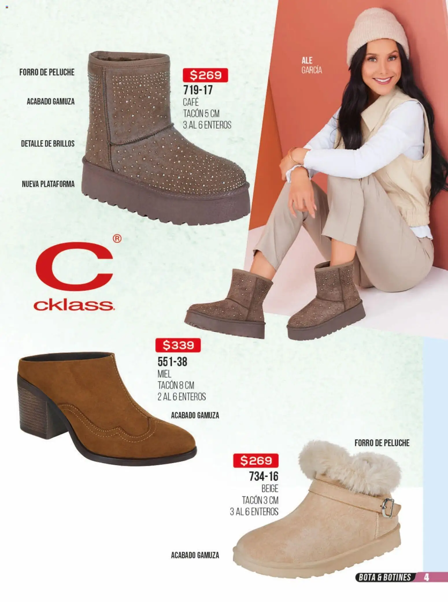 Nuevas ofertas de Cklass válidas en toda la República Mexicana desde el 23/06/2026. ¡Encuentra las mejores ofertas en Cklass catálogo Rebajas sobre rebajas calzado! | Página: 5 | Productos: Café, Gamuza, Botines