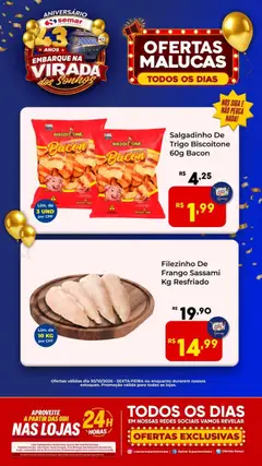 Semar Supermercado ofertas Malucas - Pré-Visualização do folheto da loja Semar Supermercado, válido de 30/10/2026