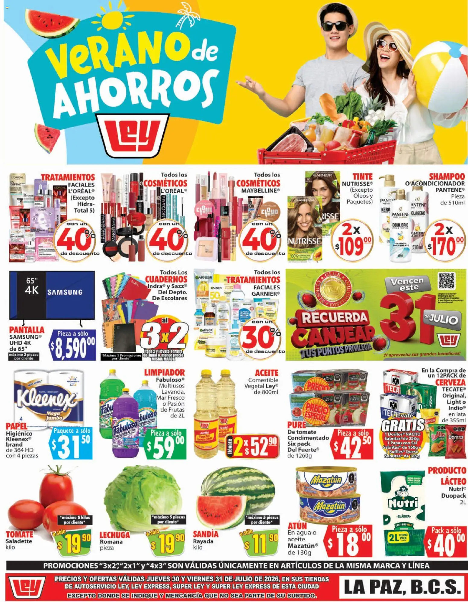 Nuevas ofertas de Casa Ley válidas en toda la República Mexicana desde el 30/06/2026. ¡Encuentra las mejores ofertas en Casa Ley folleto Autoservicio! | Página: 2 | Productos: Queso, Aceite, Té, Acondicionador