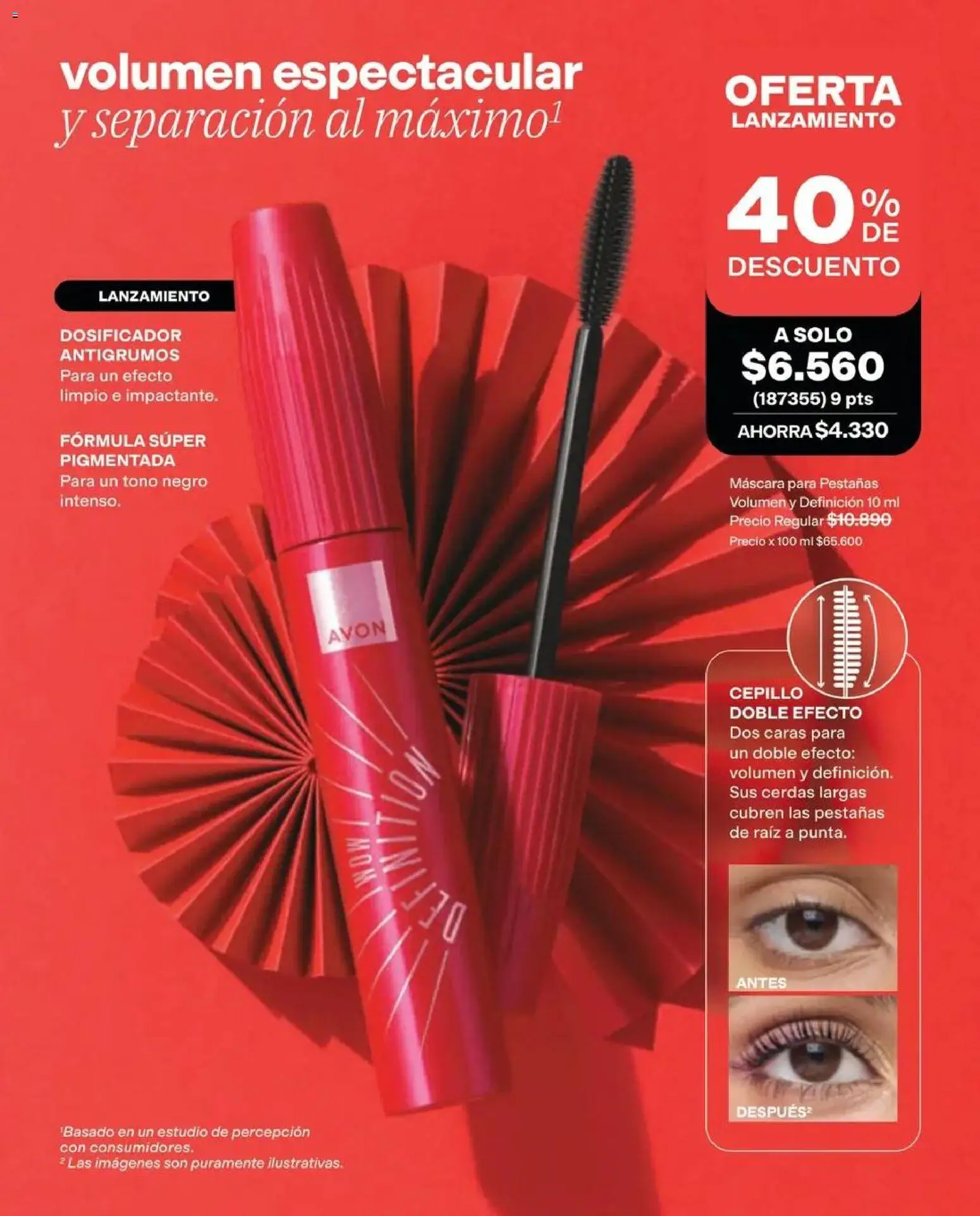 Catálogo Avon Campaña 14 │ válido desde el 15.09.2026 | Página: 14 | Productos: Cepillo, Máscara