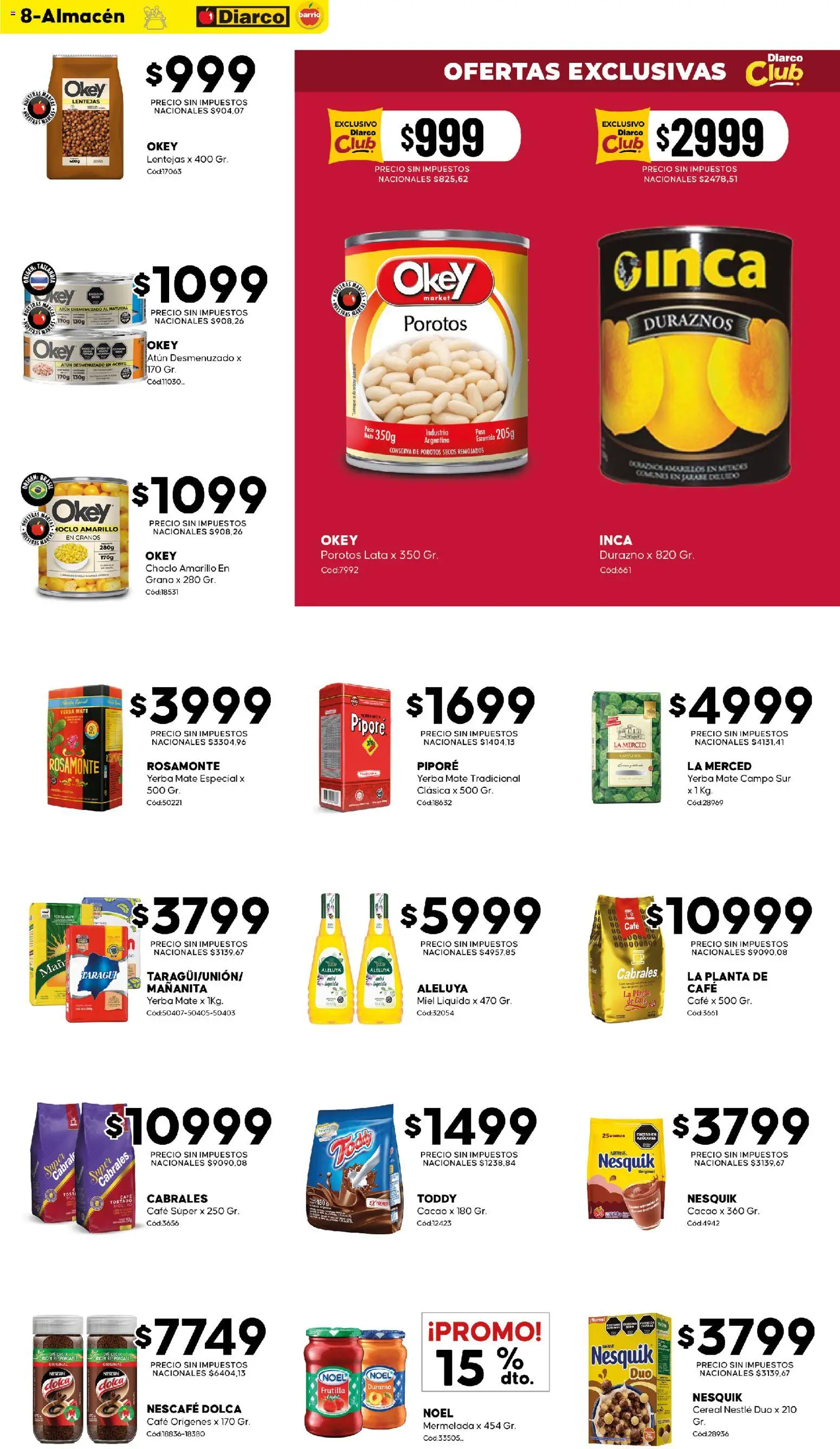Diarco - Ofertas │ válido desde el 14/09/2026 | Página: 8