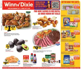 Preview of Winn Dixie weekly ads valid from 10/21/2026