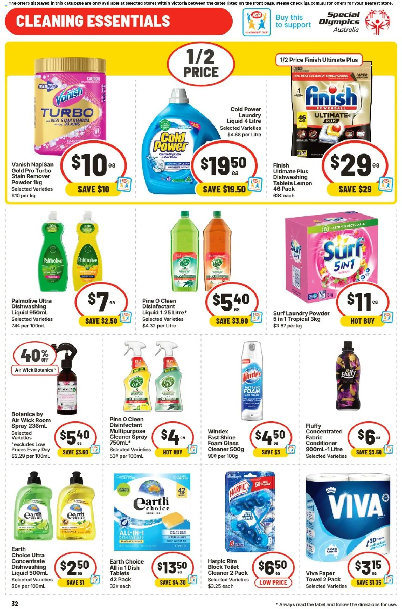 IGA catalogue - valid from 06.05.2026 | Page: 30 | Products: Fragrance, Cleaner, Water, Tablets