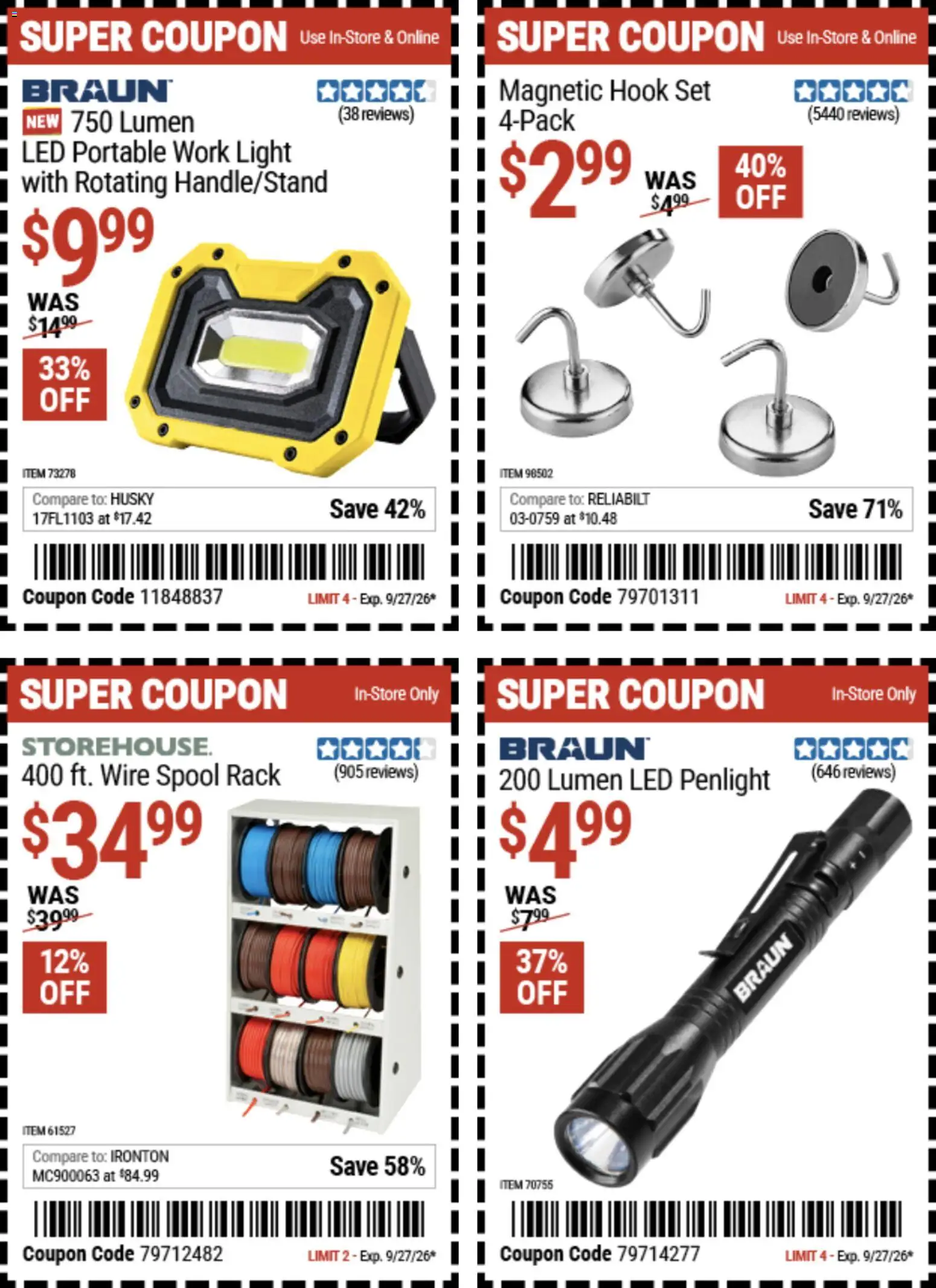 Harbor Freight Weekly Ad - valid from 09/14/2026 | Page: 16