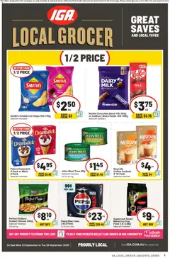 Preview of IGA catalogue Adelaide - valid from 23/09/2026