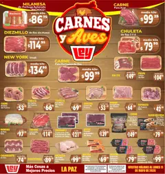Vista previa de Casa Ley folleto Carnes y Aves La Paz, nuevo folleto de la tienda, válido en México a partir del 09.05.2026