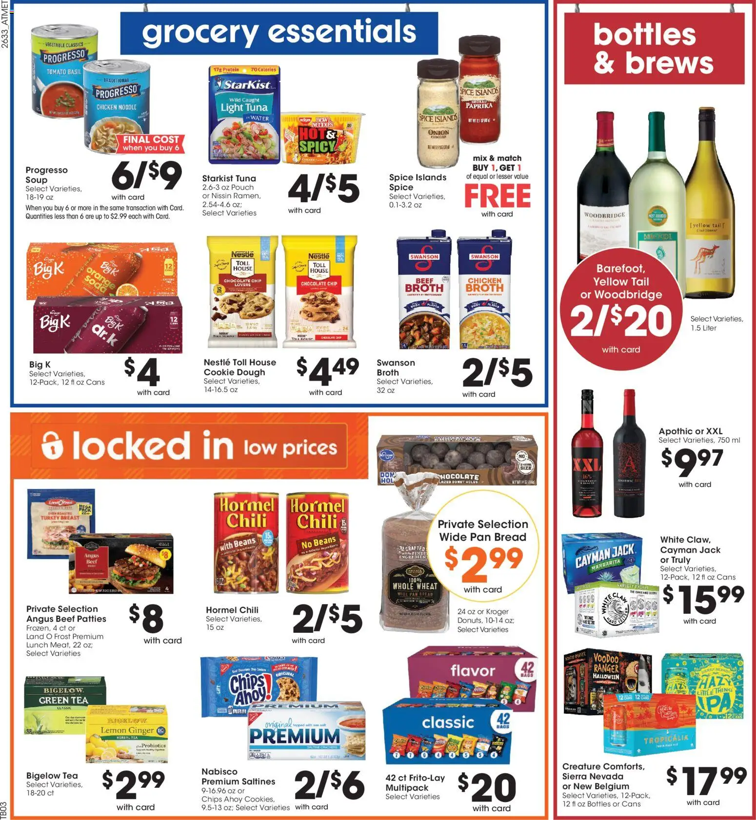 Kroger Weekly Ad - valid from 09/16/2026 | Page: 7 | Products: Bread, Chips, Water, Onion