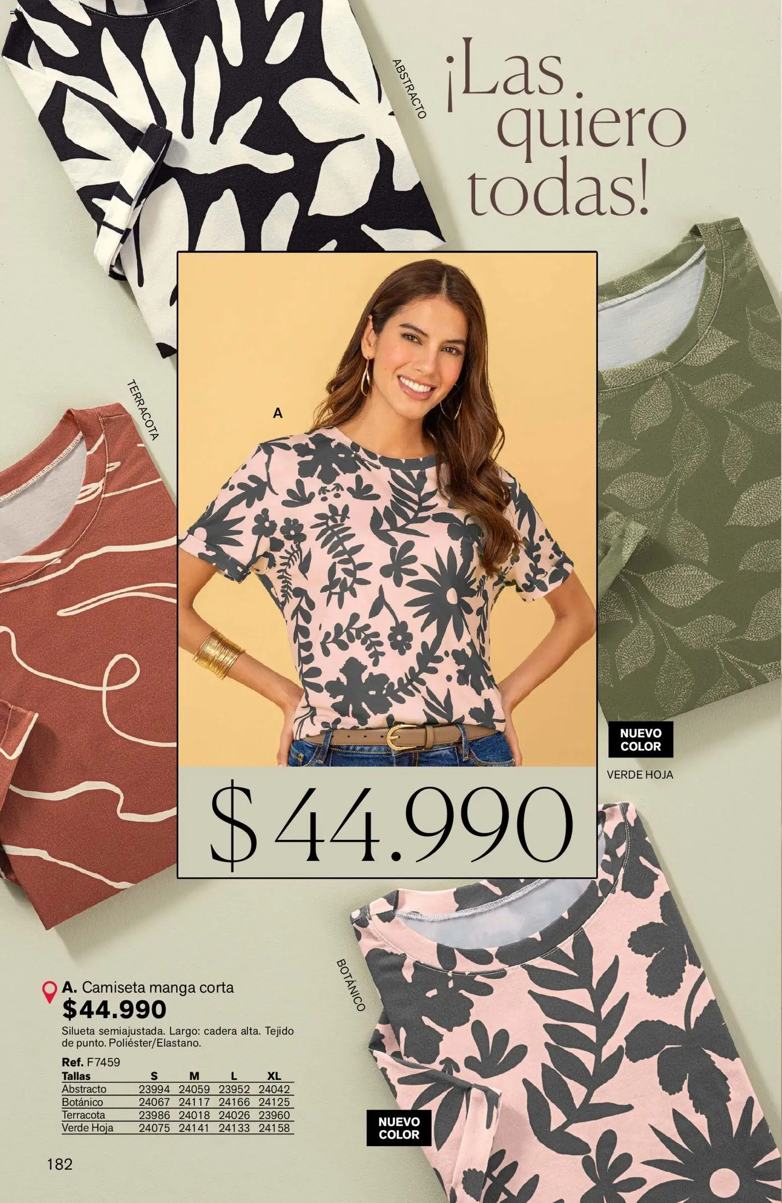 Leonisa revista - valida desde el 04.06.2026 | Página: 182 | Productos: Camiseta