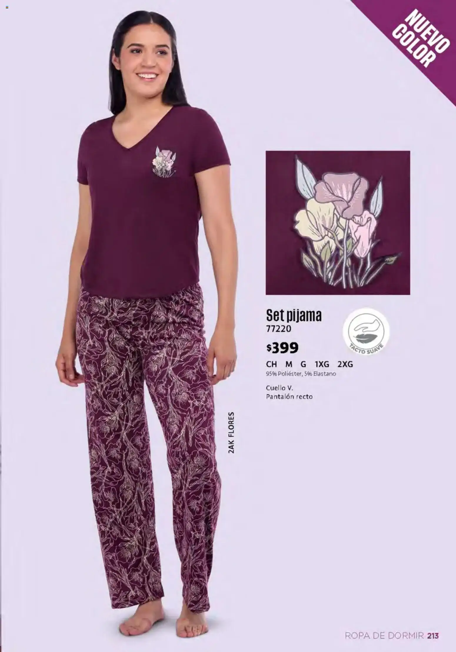 Nuevas ofertas de Ilusión válidas en toda la República Mexicana desde el 01/10/2026. ¡Encuentra las mejores ofertas en Ilusión catálogo Invierno! | Página: 215 | Productos: Pijama, Flores, Ropa