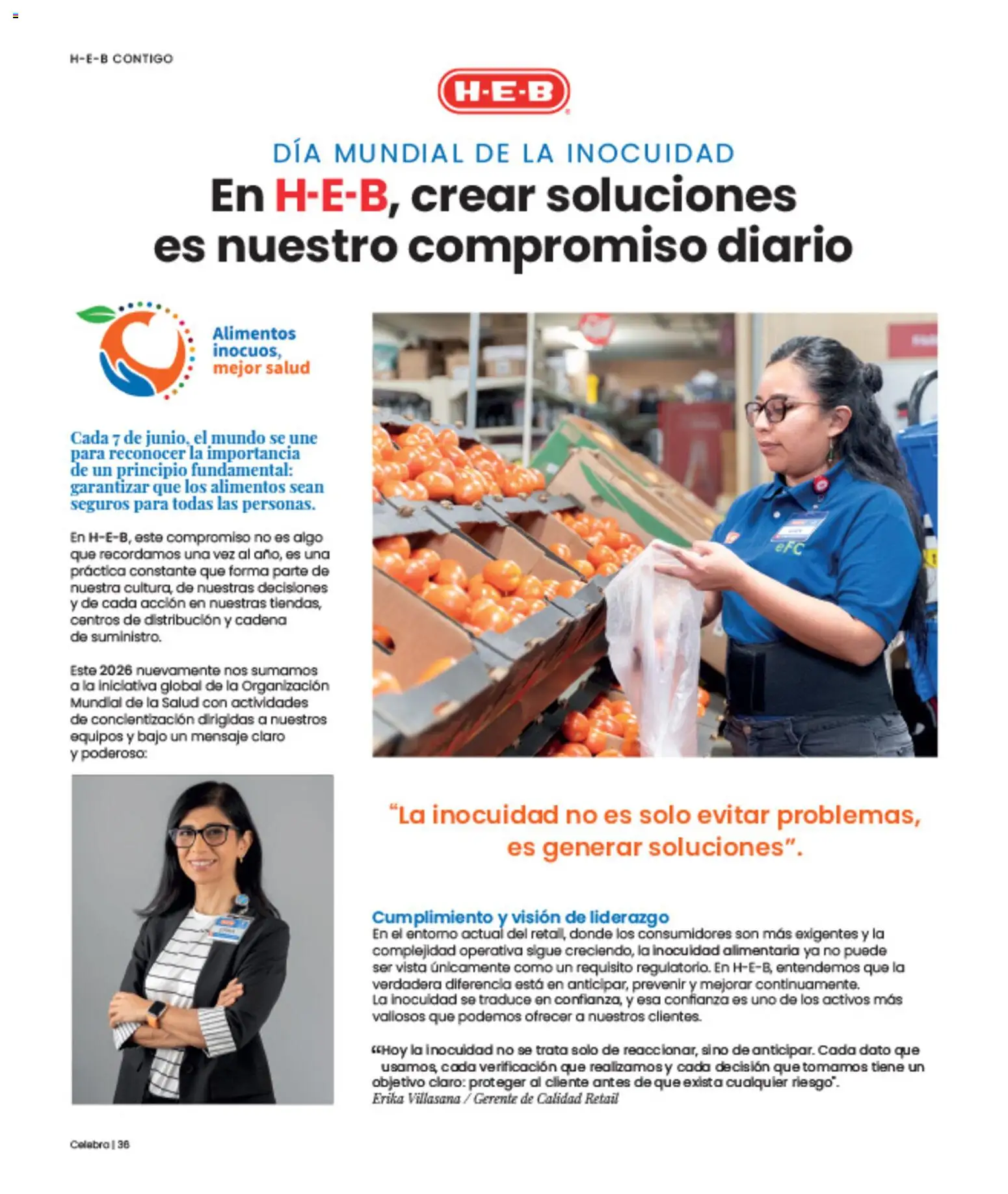 Nuevas ofertas de H-E-B válidas en toda la República Mexicana desde el 01/07/2026. ¡Encuentra las mejores ofertas en H-E-B folleto Celebra! | Página: 36 | Productos: Cadena