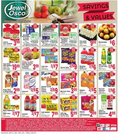 Preview of Jewel Osco weekly ads valid from 03.06.2026 | Page: 2 | Products: Cheese, Bread, Rice, Garlic
