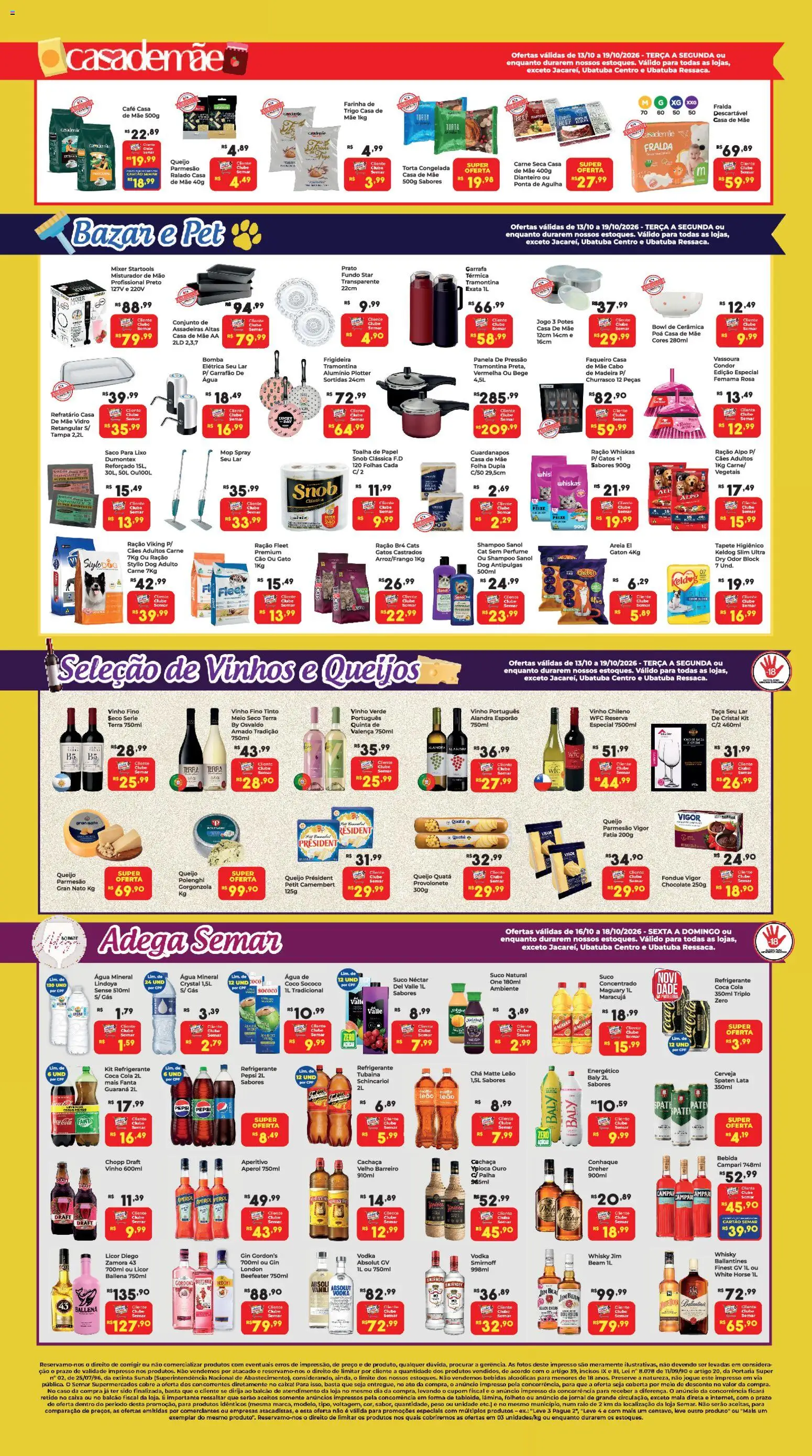 Semar Supermercado Folheto - válido de 13/10/2026 | Página: 4